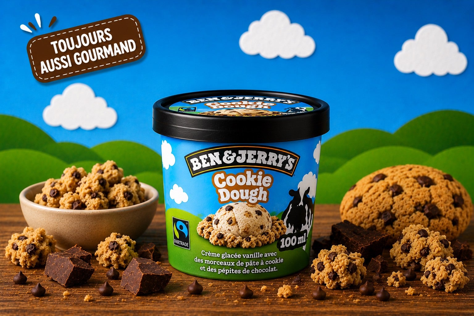 🔵 Cookie Dought 🍪🍫 - 100ml 🍦