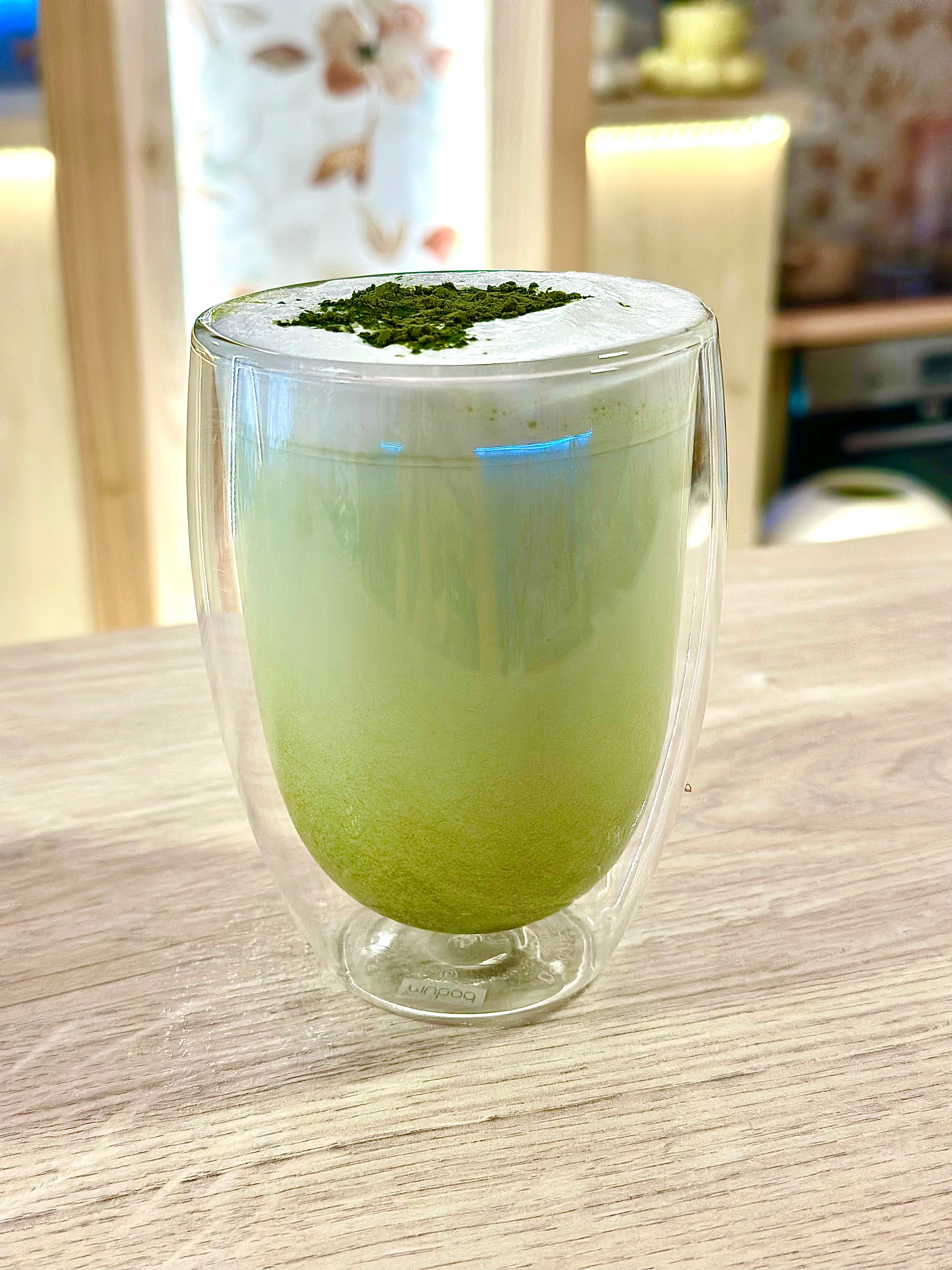Matcha latté bio du japon