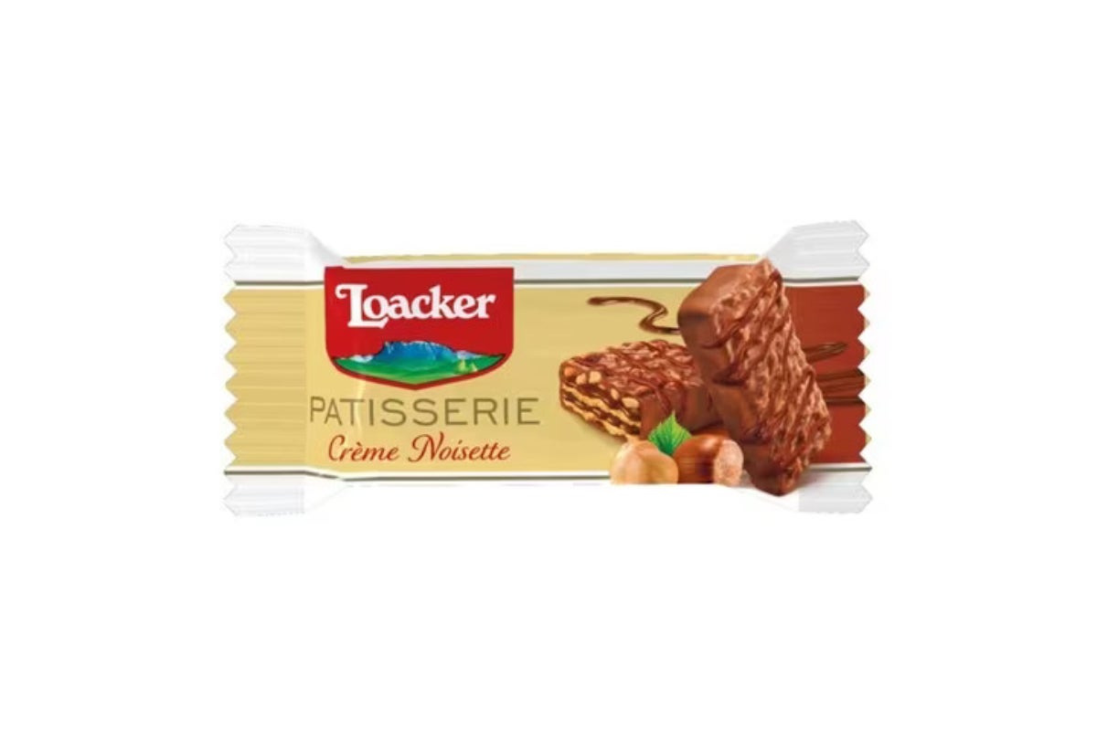 Loacker Creme Noisette Wafer Chocolate, 99.6g