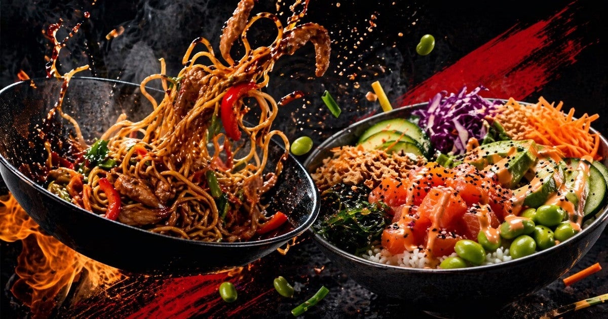 Wok Lab, Noodles & Pokè consegna in zona Roma - Ostiense - Ordina su ...