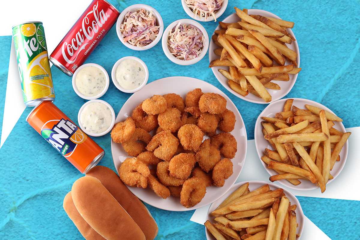 24 Fried Shrimp Meal