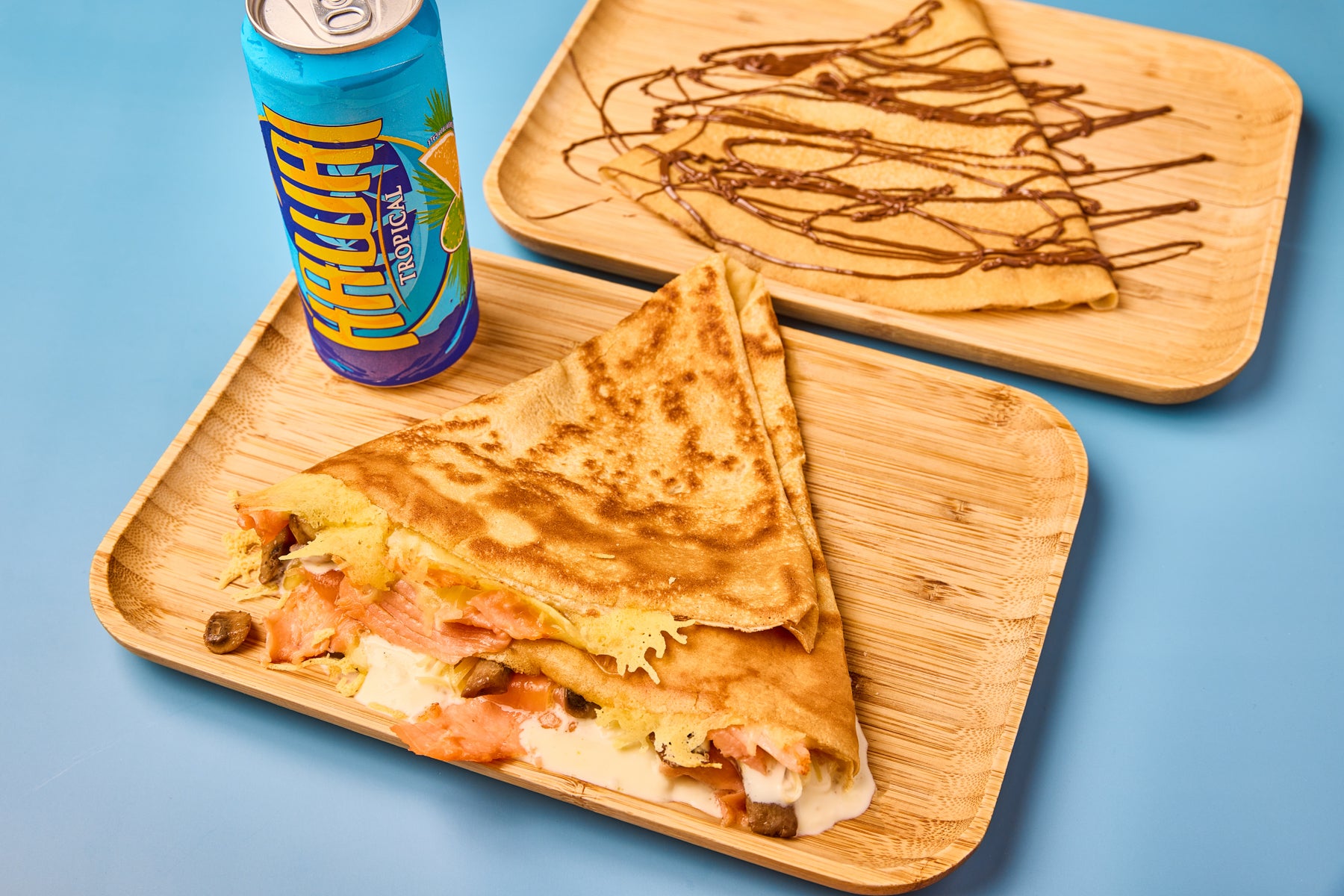Menu - Crêpe salée + Boisson soft + Dessert