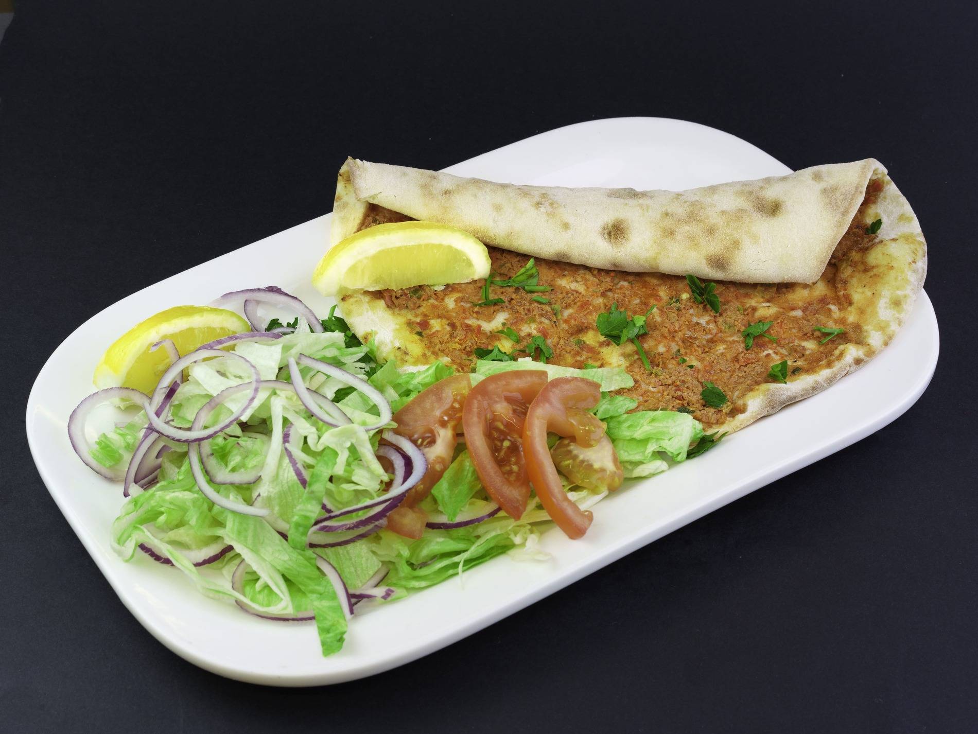 🔥🍛Assiette lahmacun