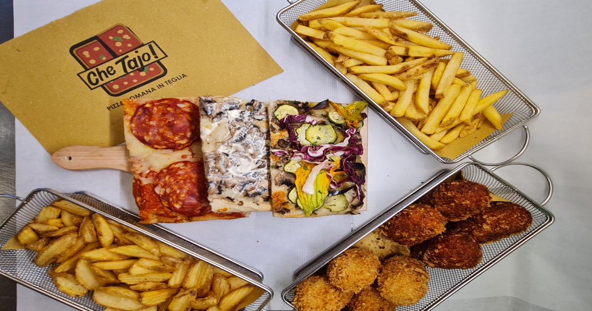 Che Tajo! Pizza in Teglia Con e Senza Glutine consegna in zona Roma ...
