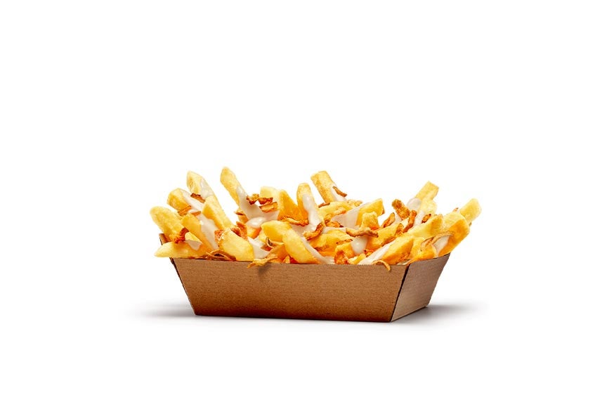King Fries Raclette & Bacon