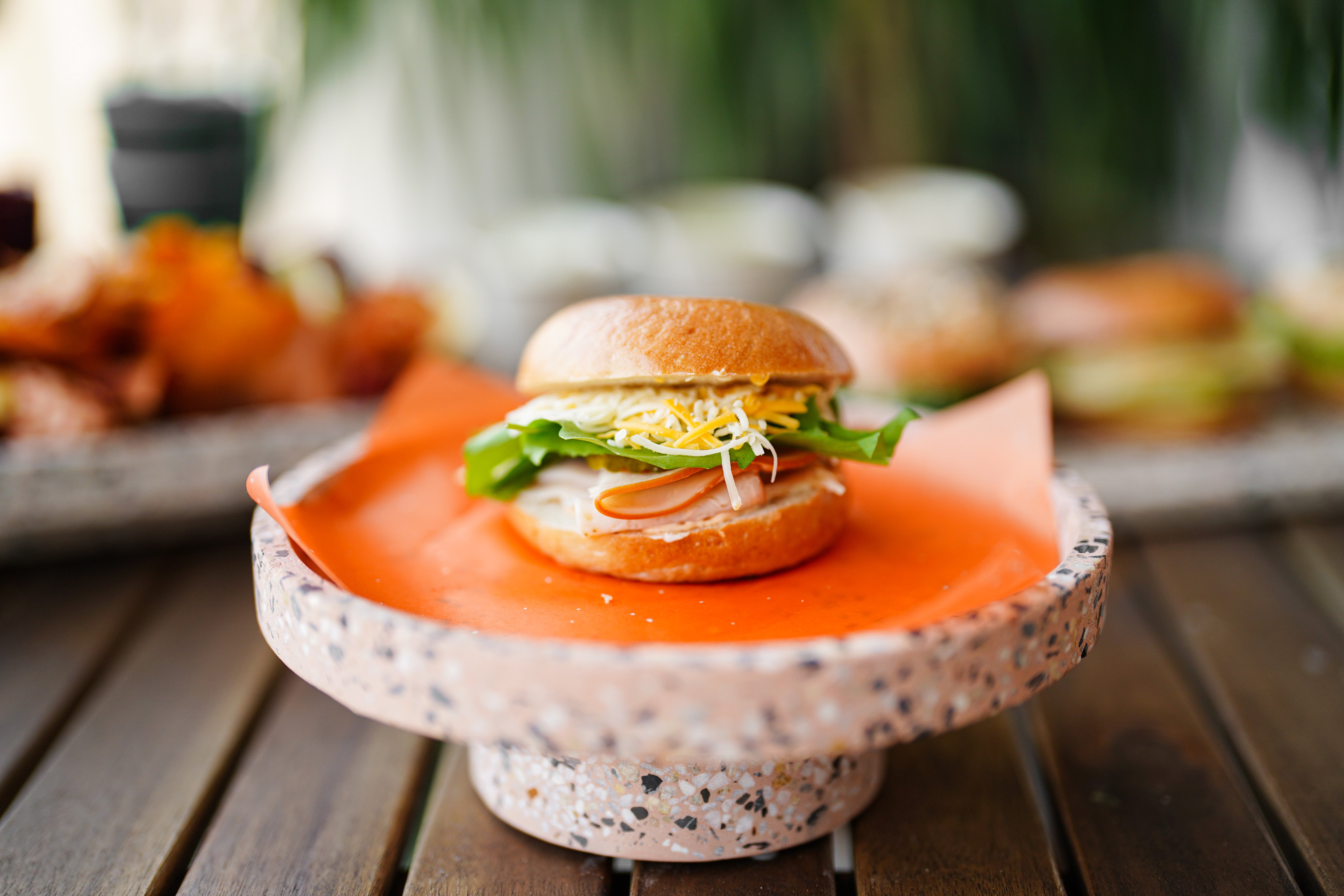 Turkey & Cheese Bagel