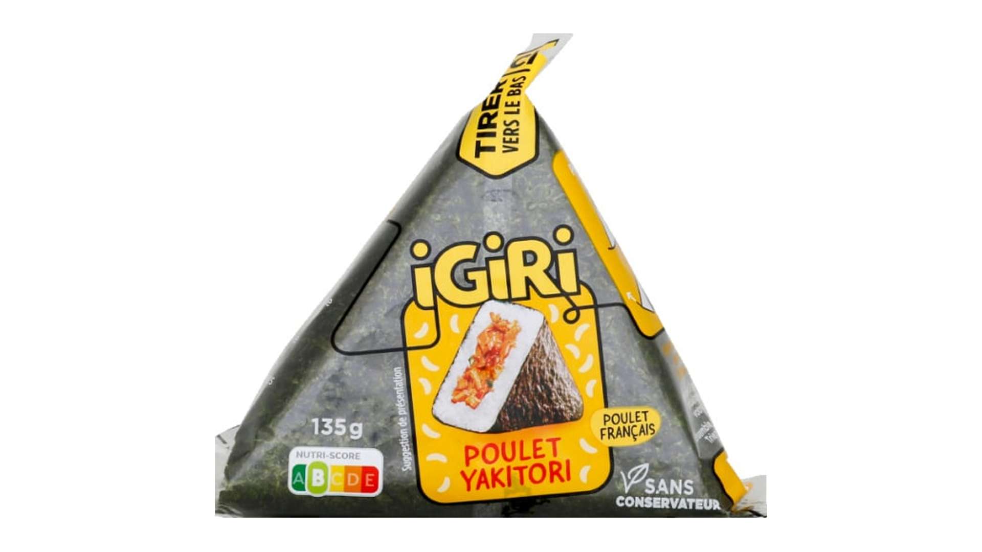 Igiri Sonigiri, onigiri poulet teriyaki L'unite