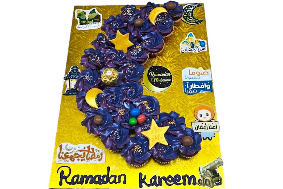 Mini Cupcakes moon Ramadan
