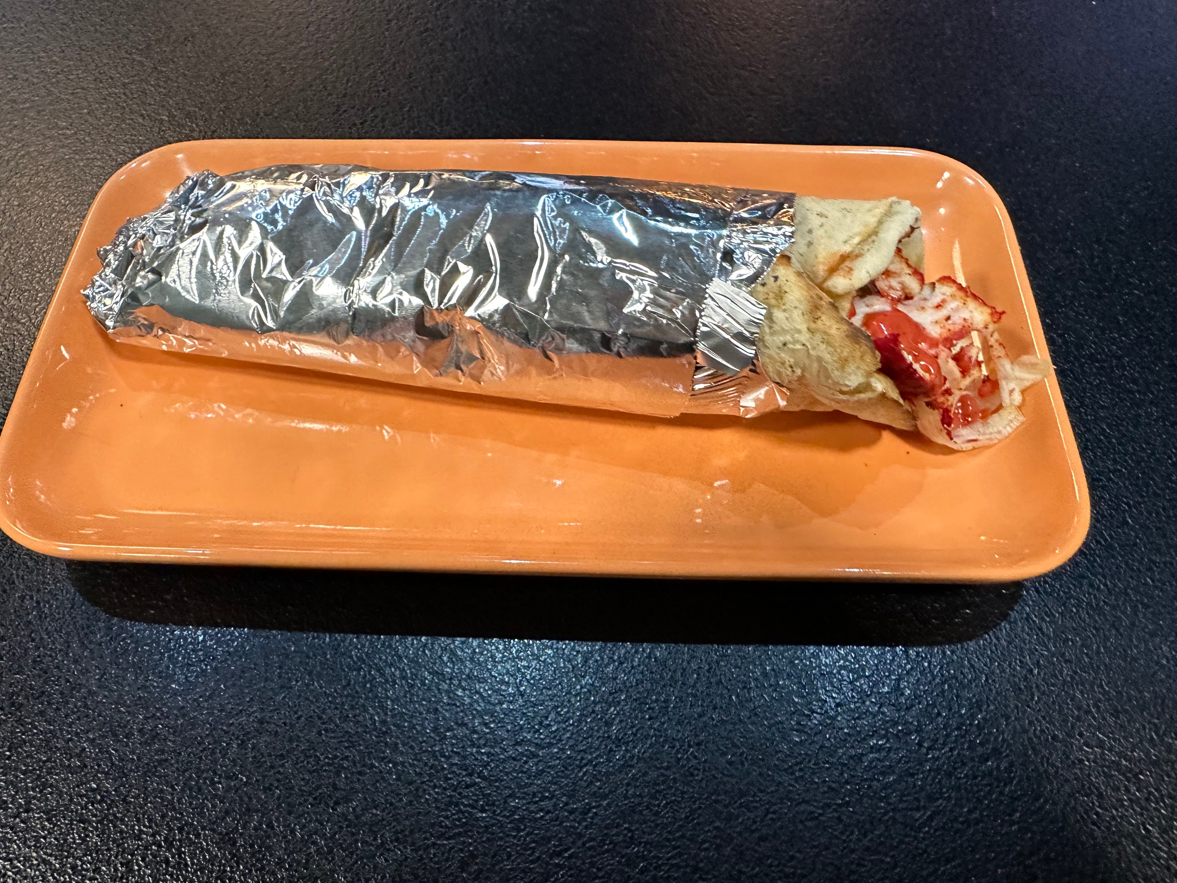 Menu sandwich poulet tikka tandoori