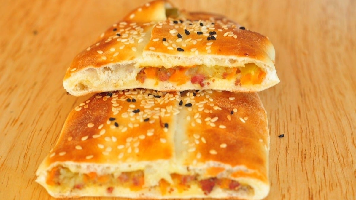 Meat Hamsa Pie