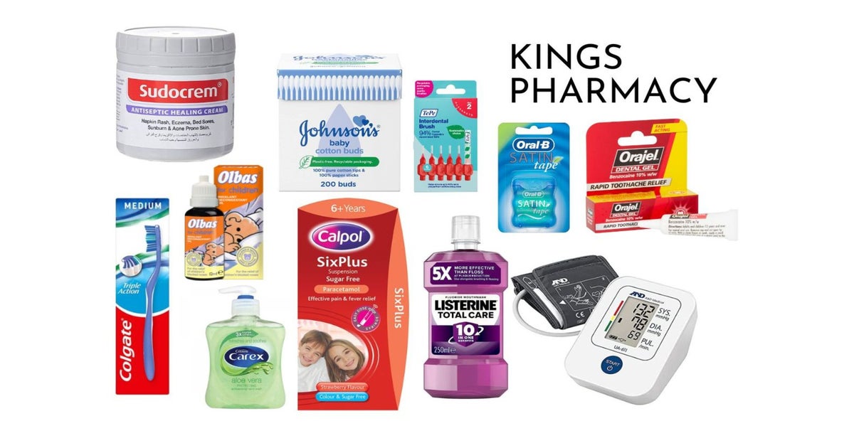 Kings Pharmacy Regents Regent's Park delivery from Regent's Park