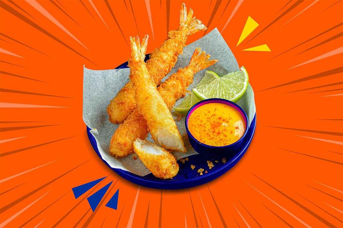 Crevettes crispy