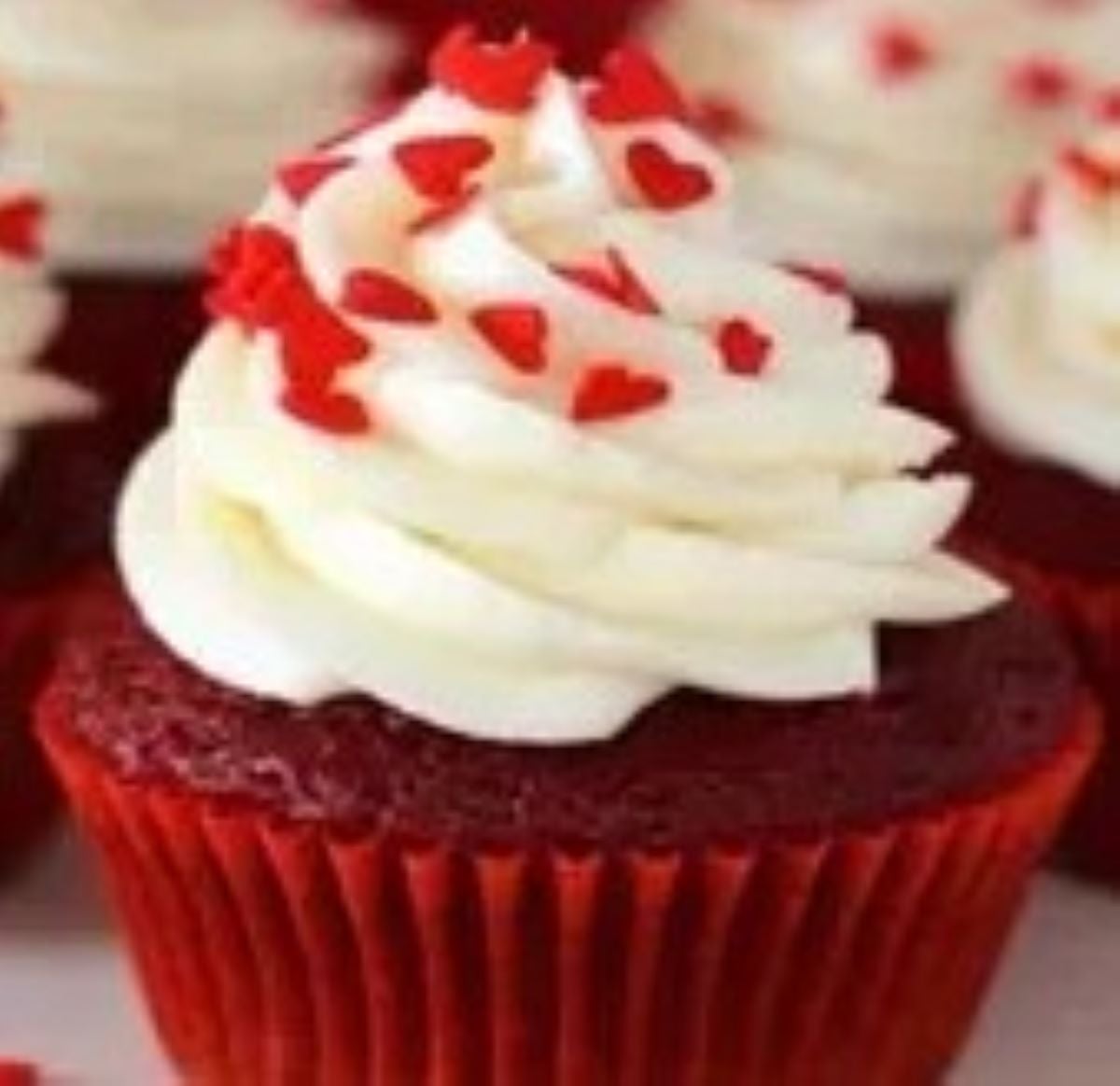 White cupcake