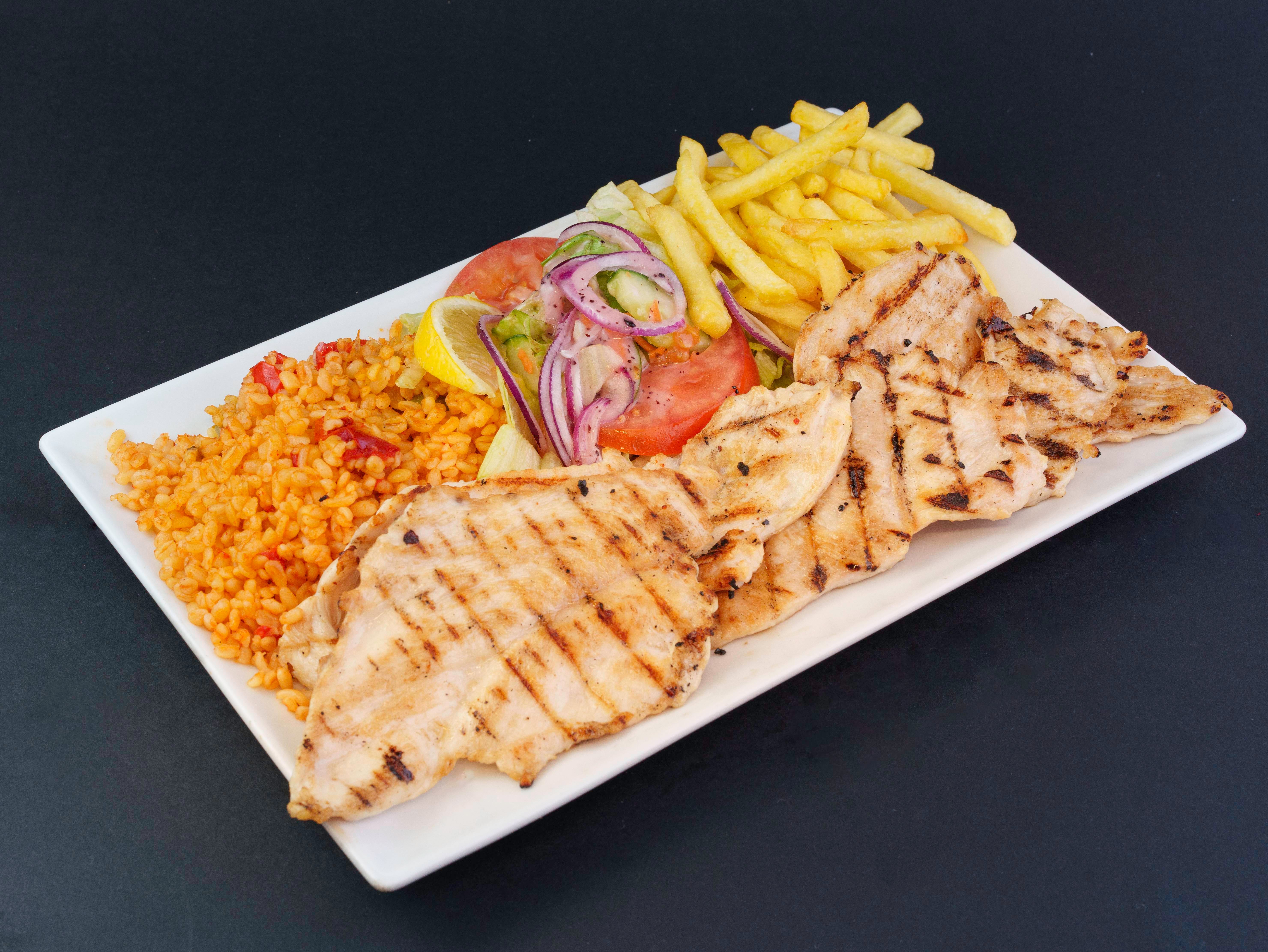 🔥🍛Assiette Escalope Poulet