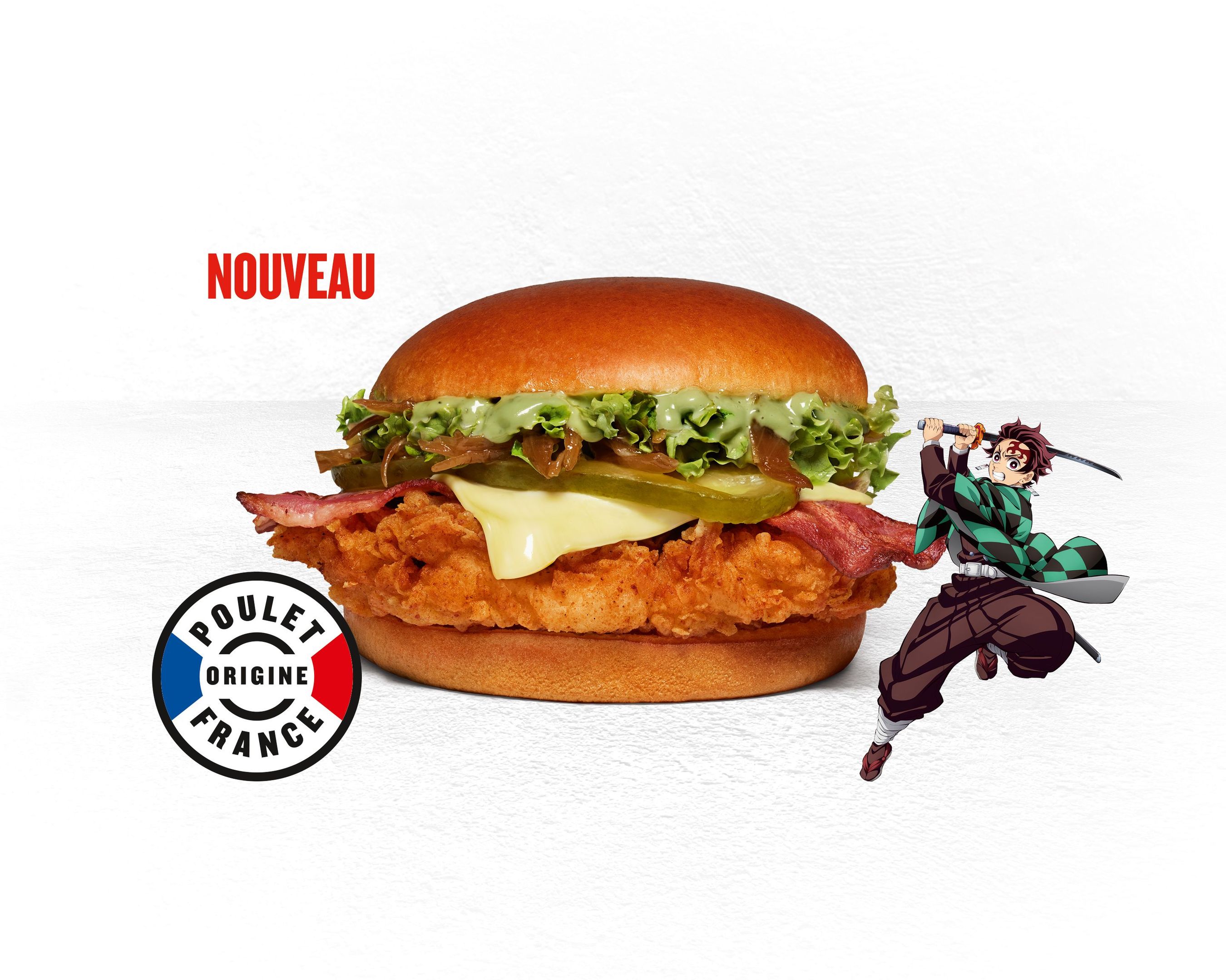 BURGER TANJIRO CREAMY WASABI ORIGINAL