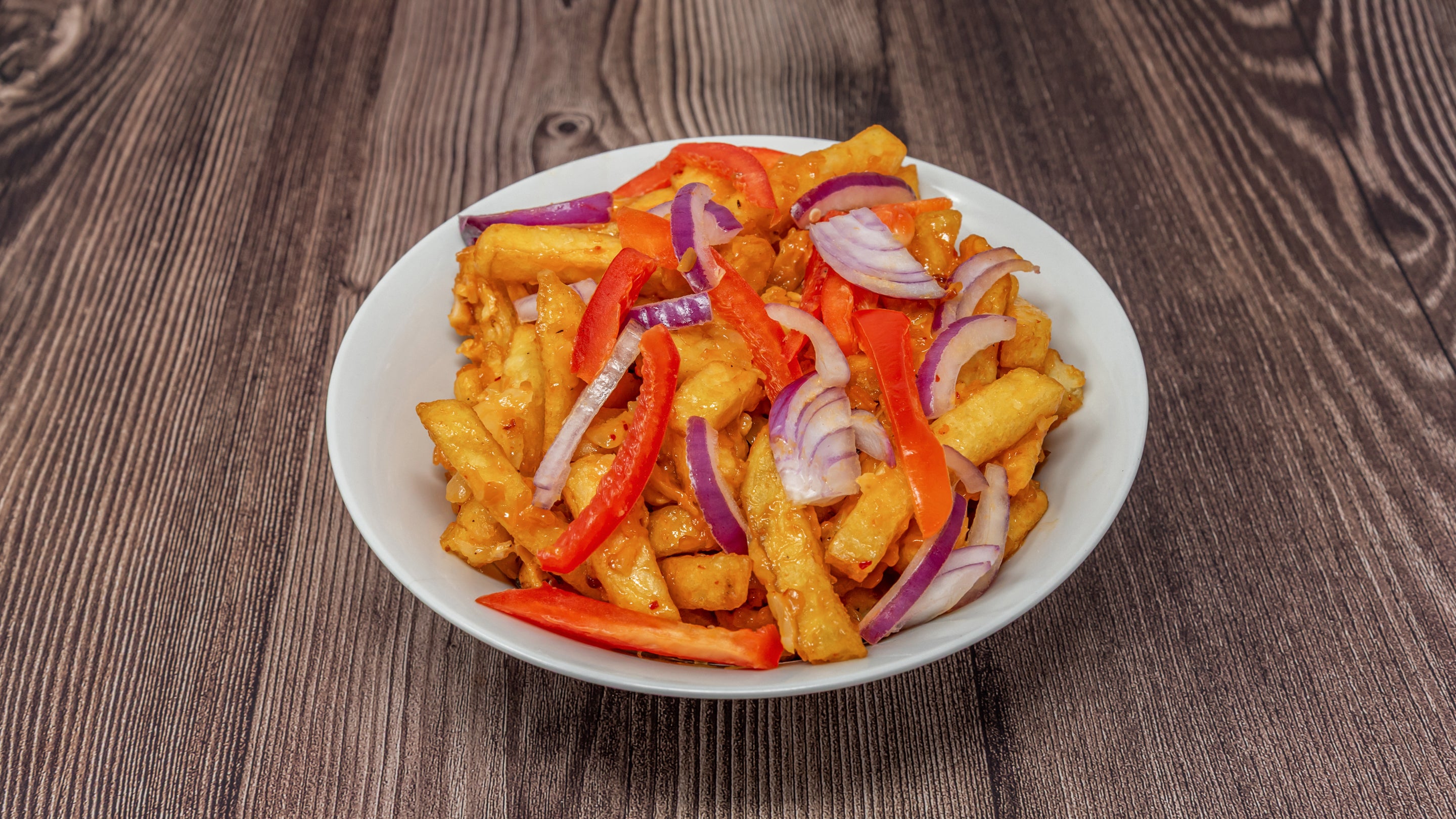 Grilled Loaded Fries