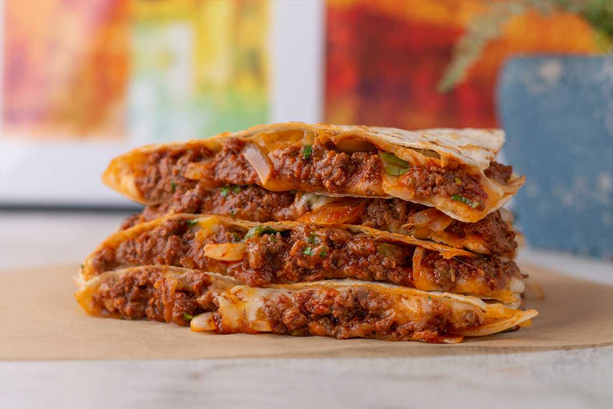Chili Con Carne Quesadilla