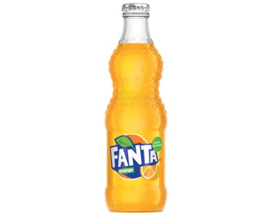 Fanta orange en verre (33cl)