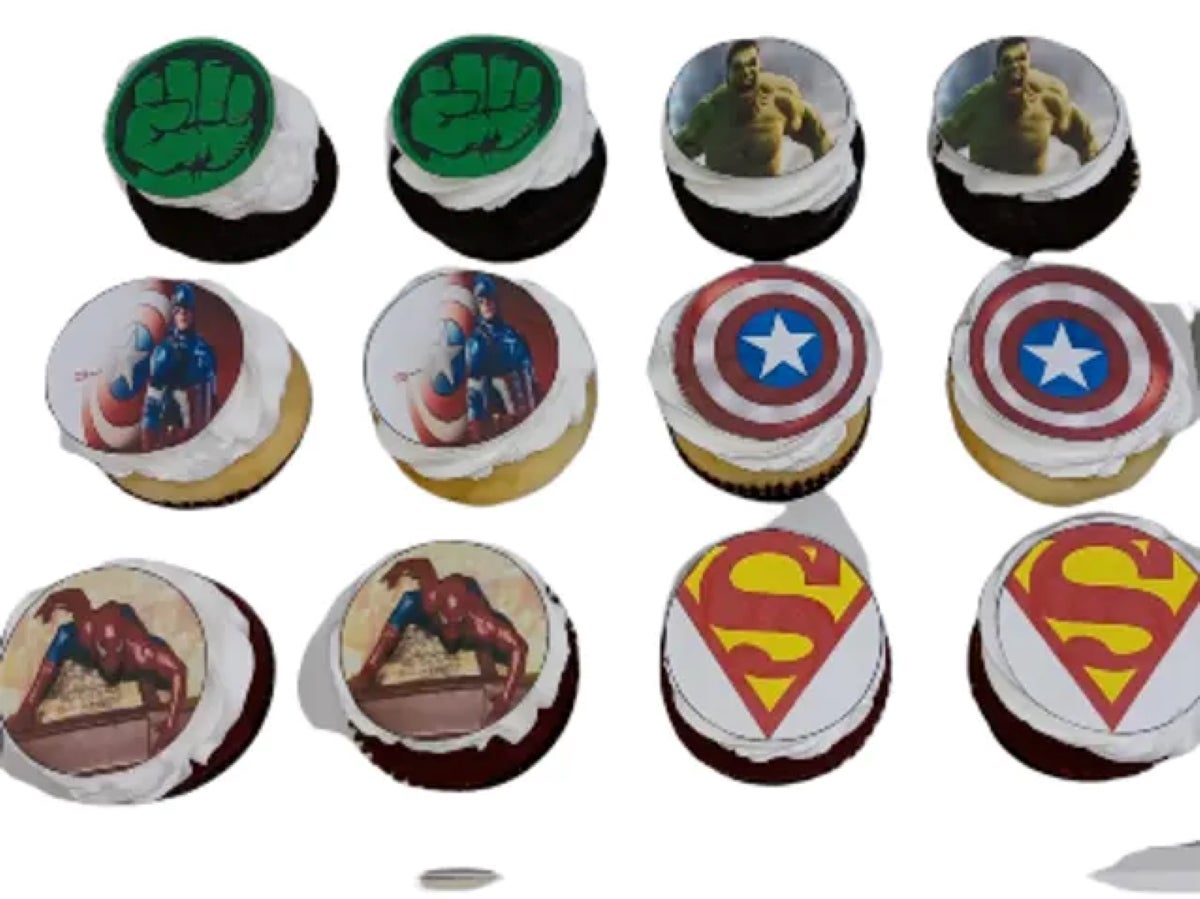 Marvel cupcakes