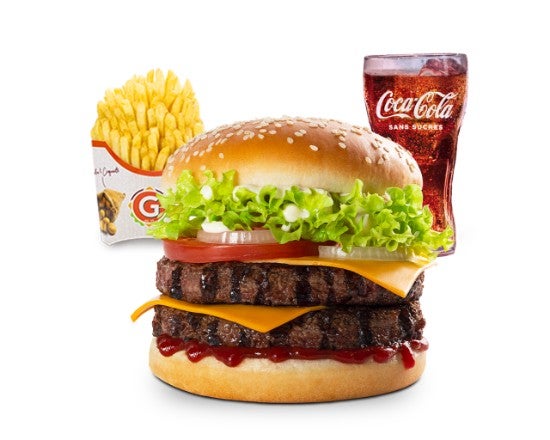 Menu Double Grill