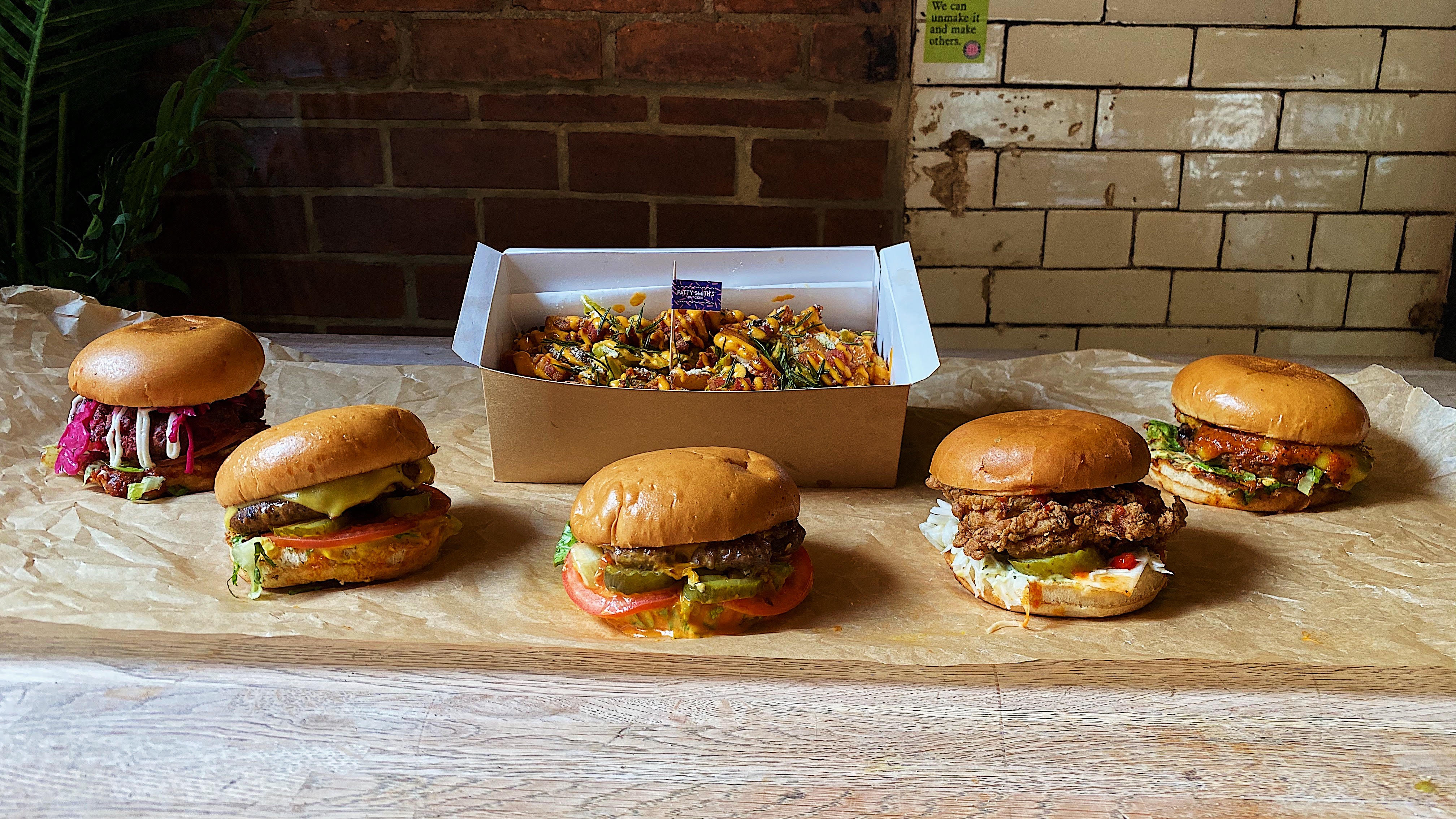 Patty Smith's Burgers delivery from Leeds City Centre Order with