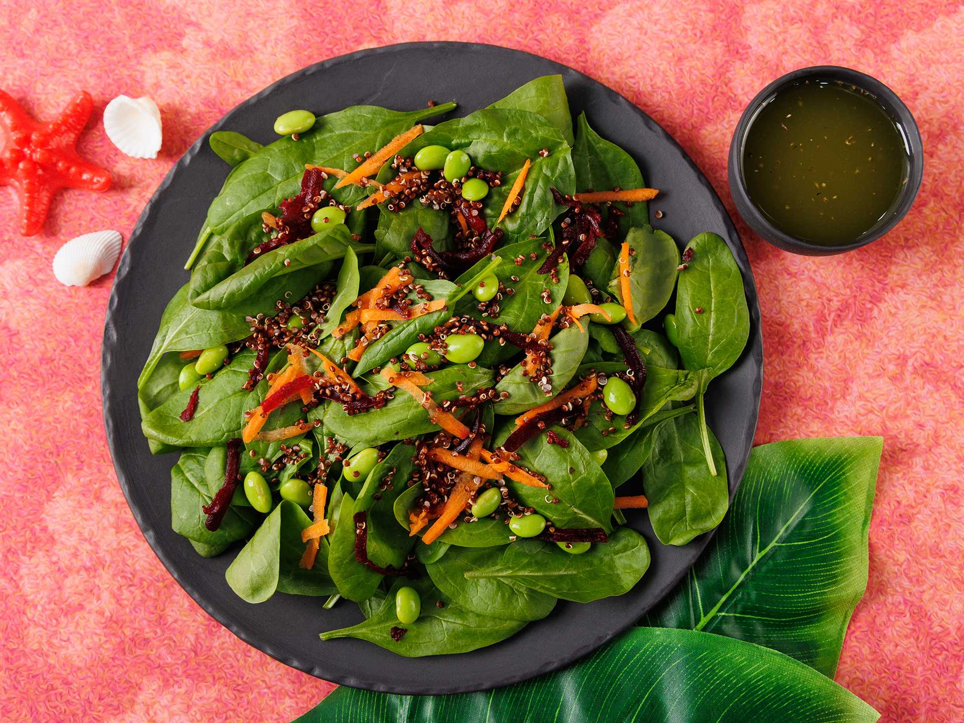 Edamame Beetroot Salad