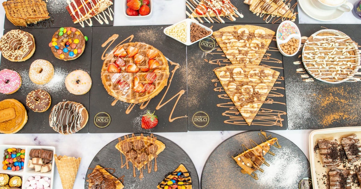 Doorstep Dolci delivery from Bedford Order with Deliveroo