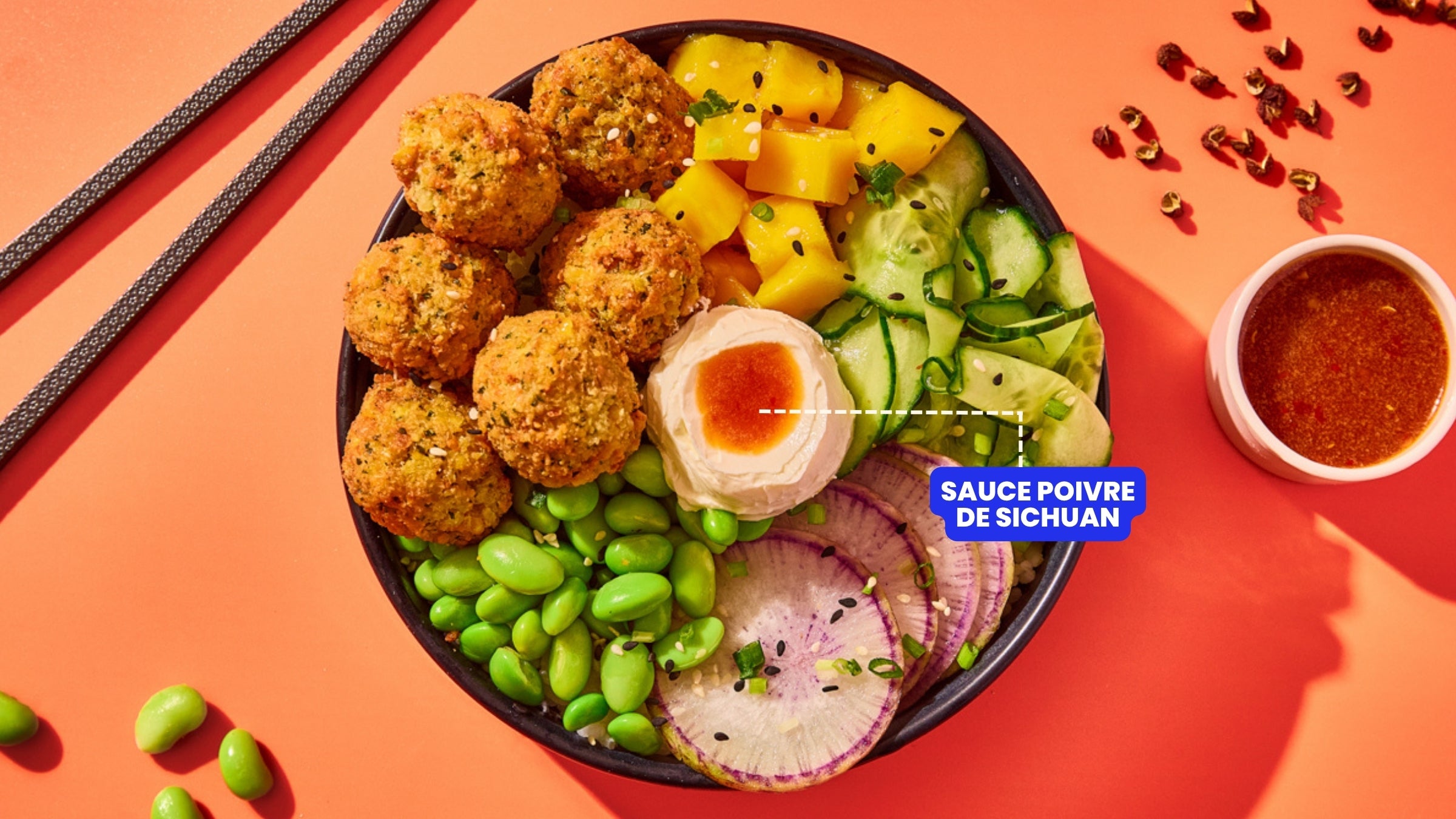 Poké de Diego Falafels