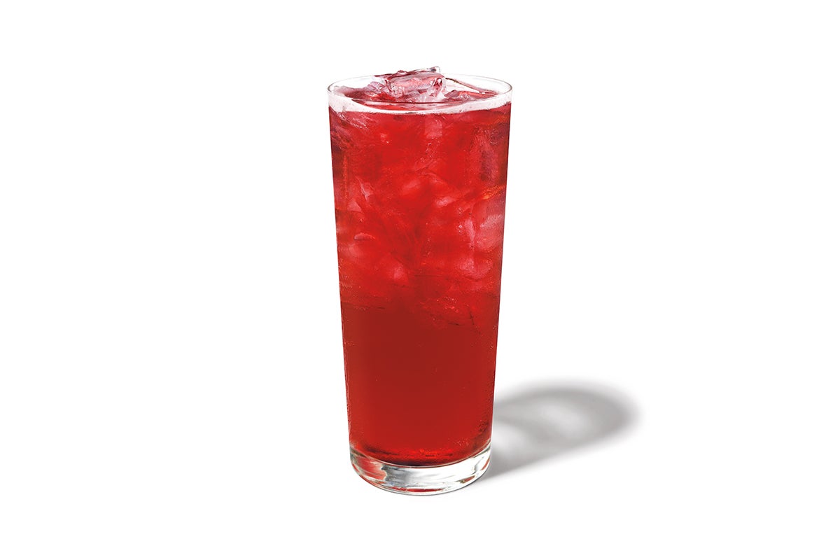 Iced Shaken Hibiscus Tea