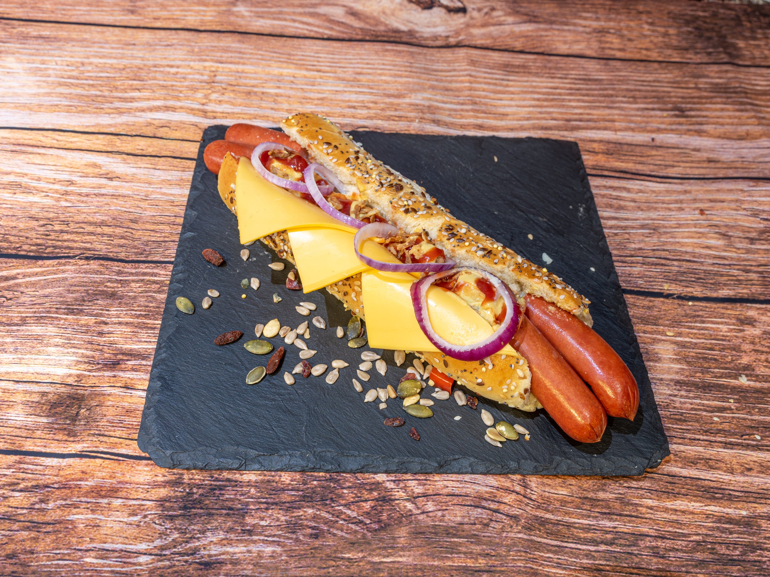 🥩🥩🌭 Hot-dog double XL