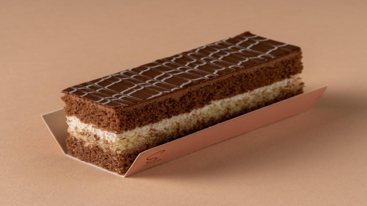 Choco Custard Cut Cake