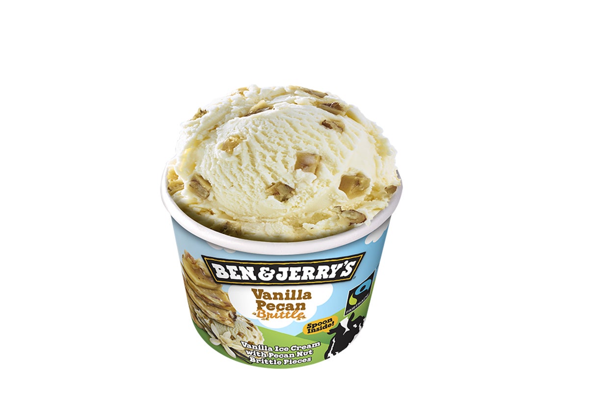 Ben & Jerry's vanille pécan