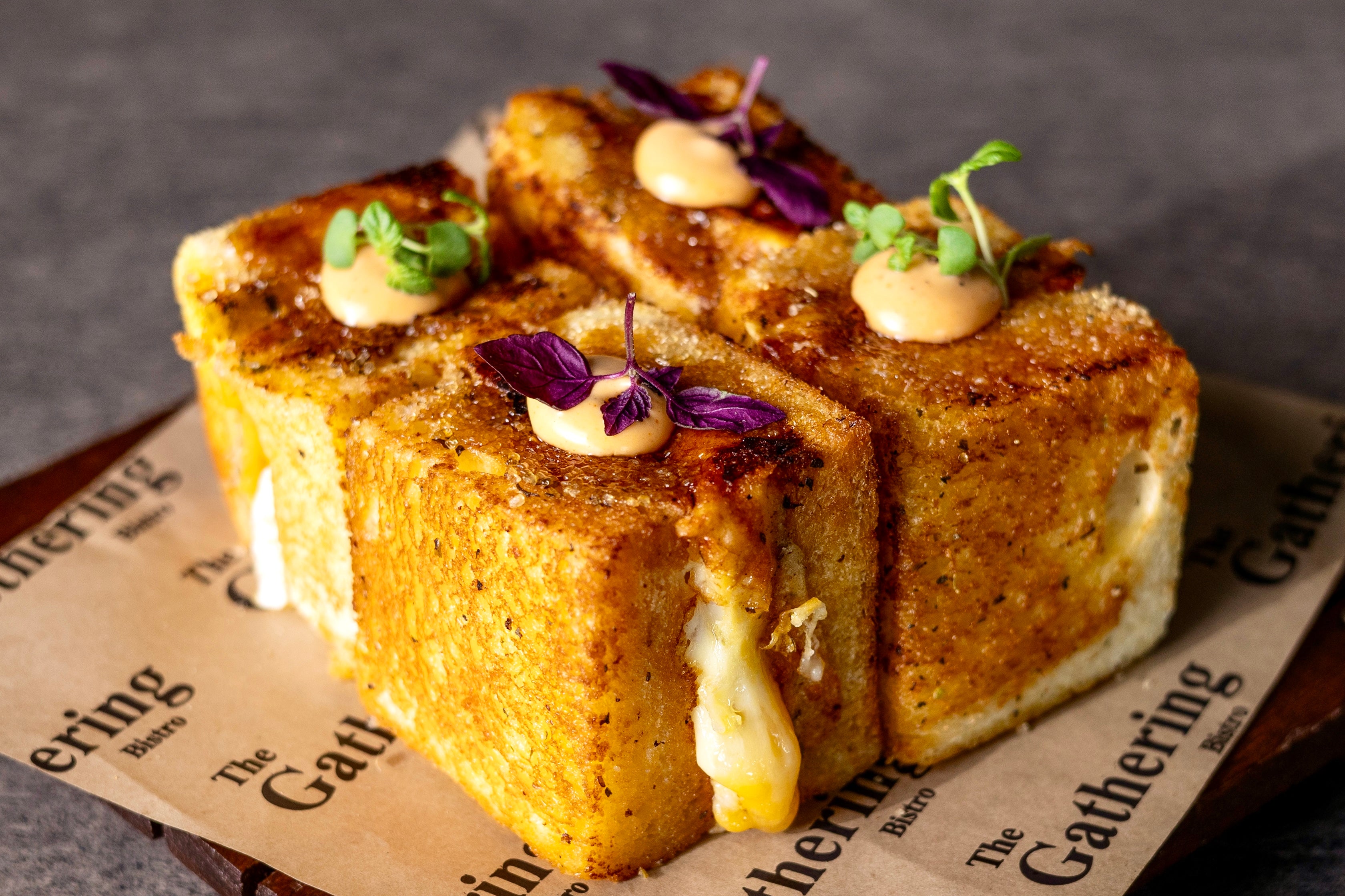 Grilled Cheese Brûlée Sando