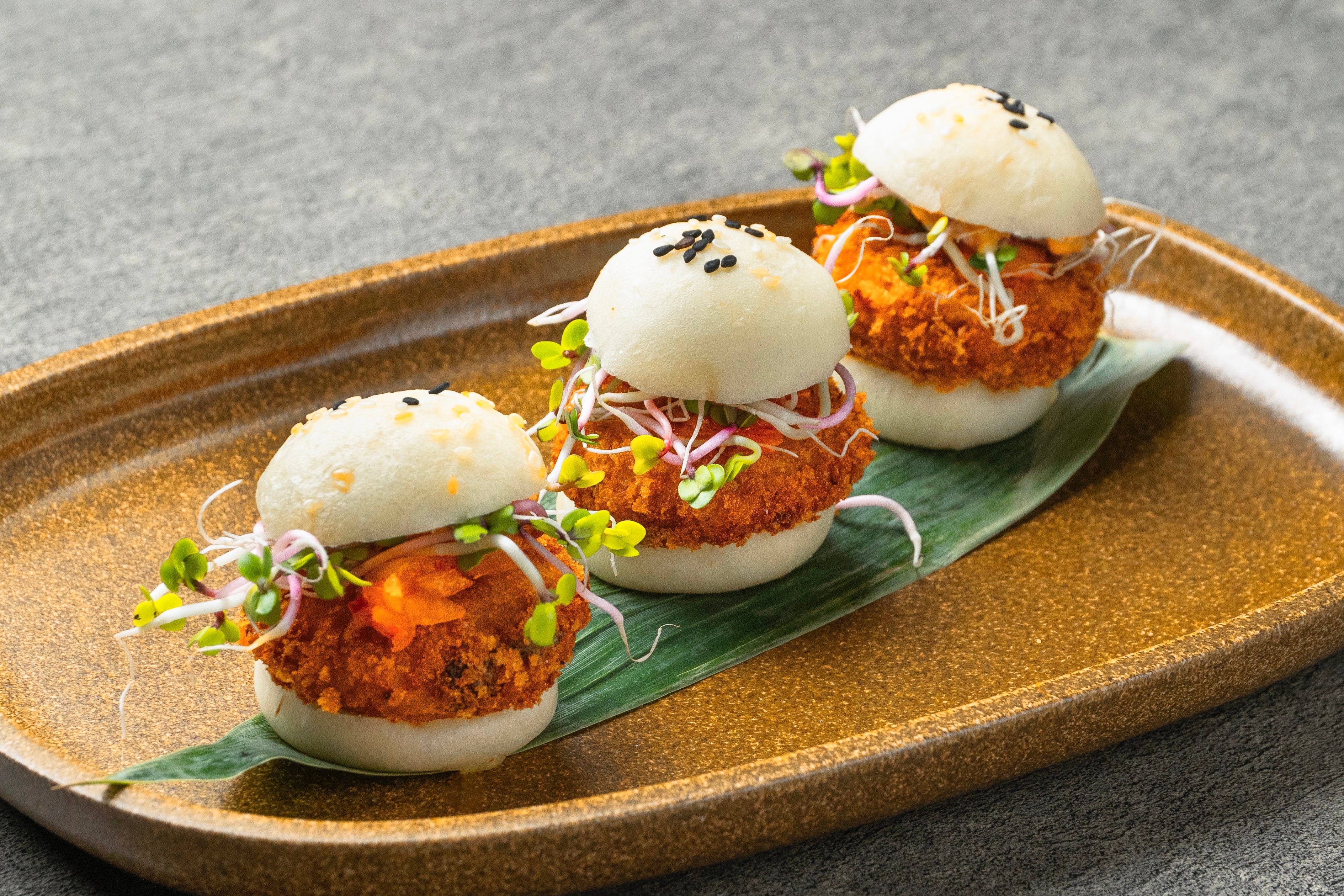 Chicken Bao Munchkins