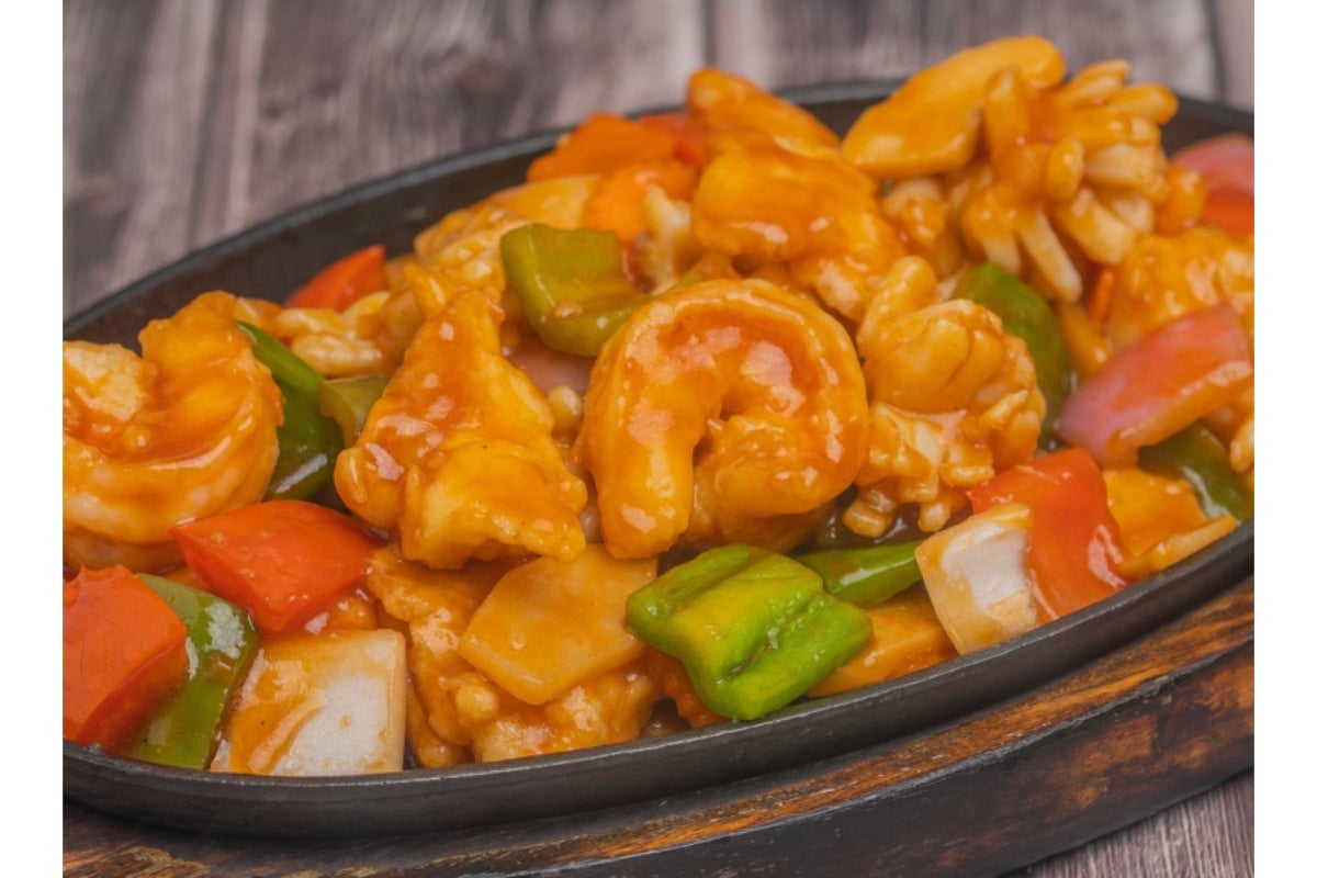 Mixed Seafood Sizzling