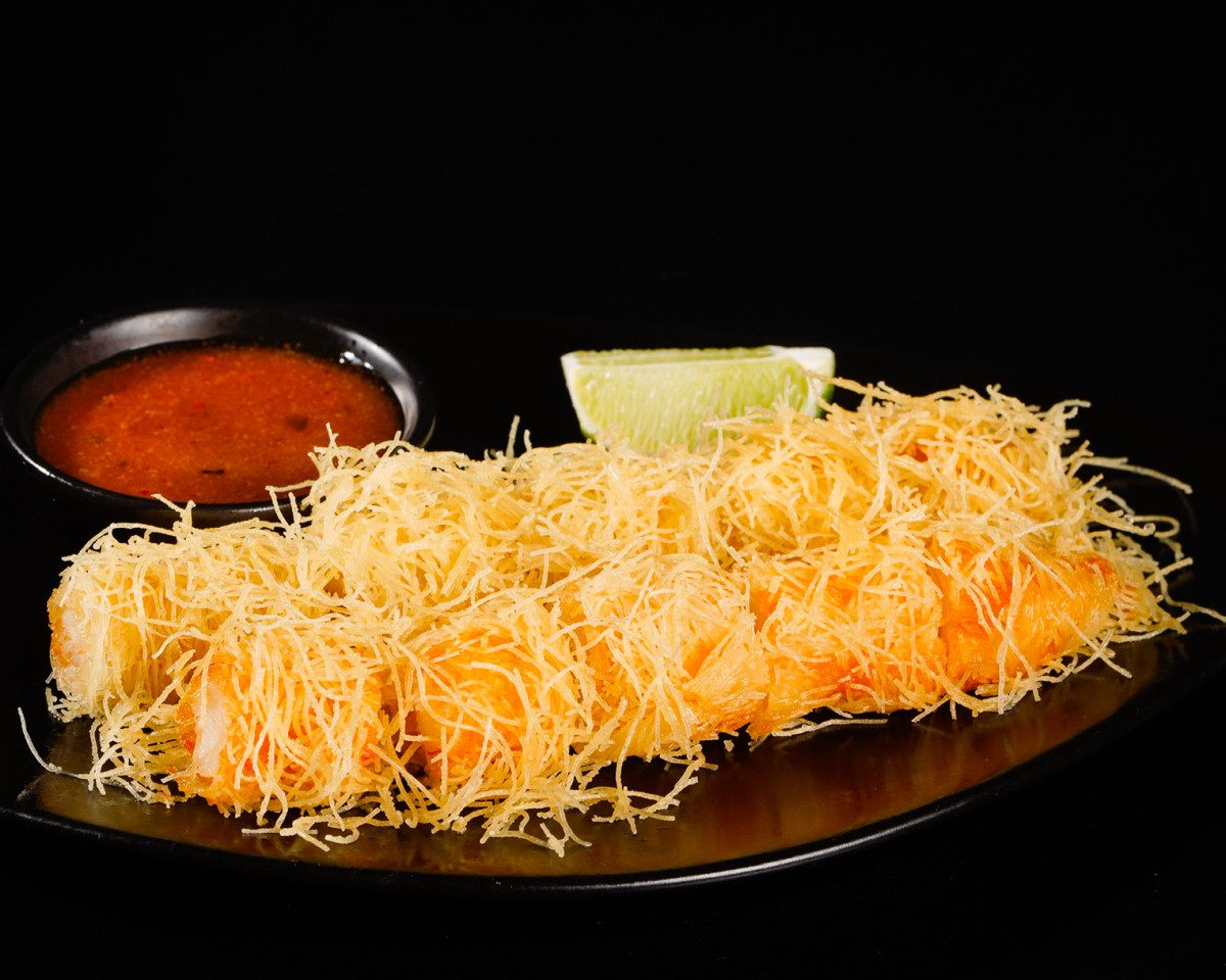 Filo Prawn Tempura