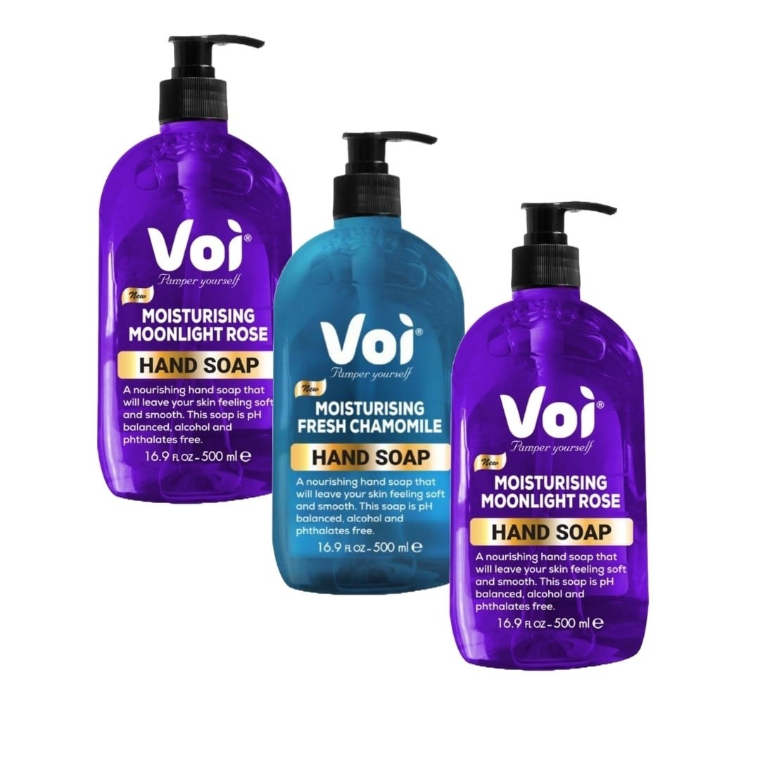 Voi Liquid Hand Soap 3 x 500 ml