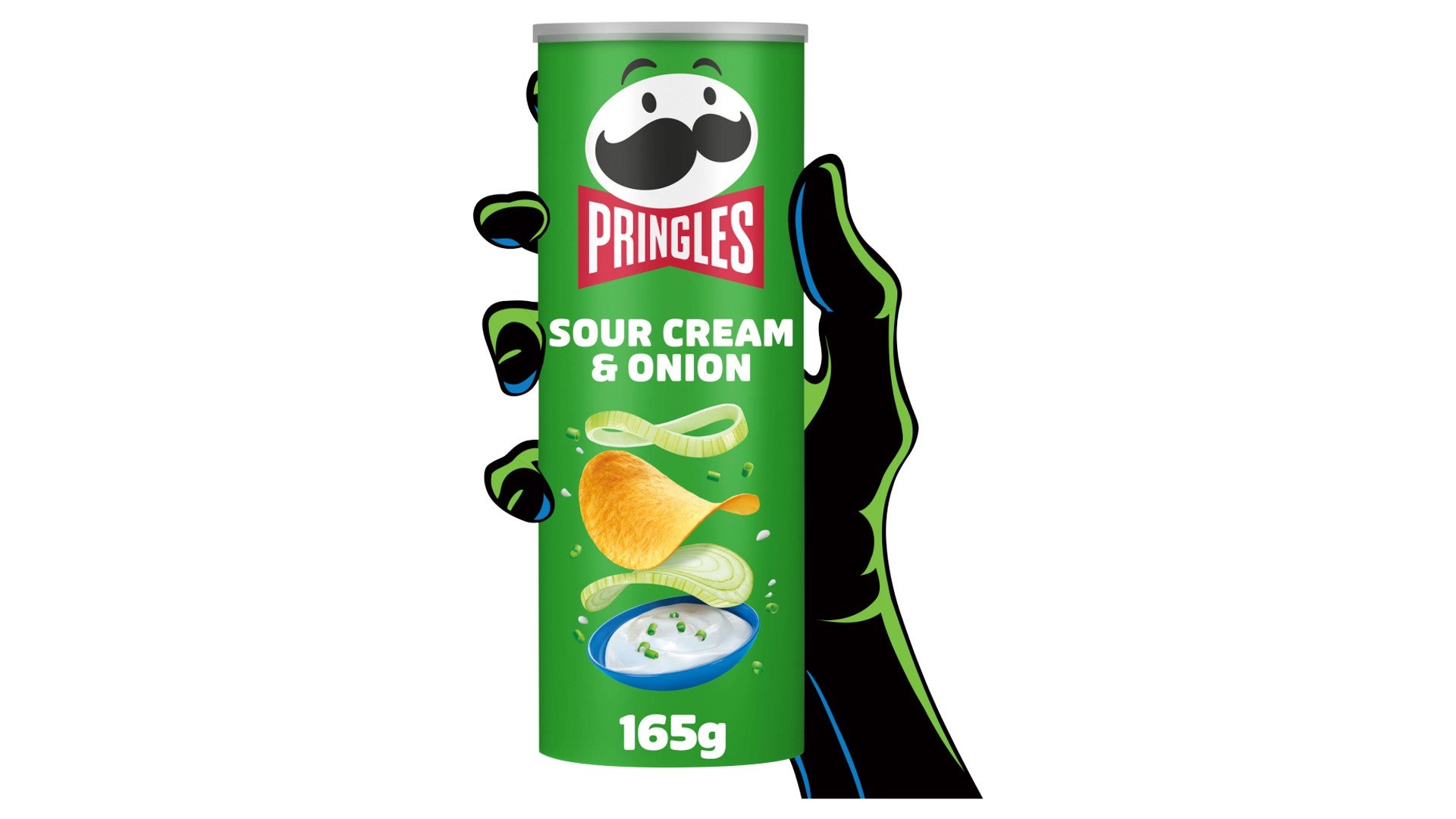 Pringles Sour Cream & Onion 165g