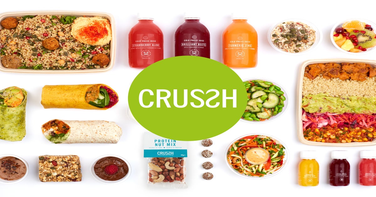 Crussh - White City delivery from White City Estate - Order with Deliveroo