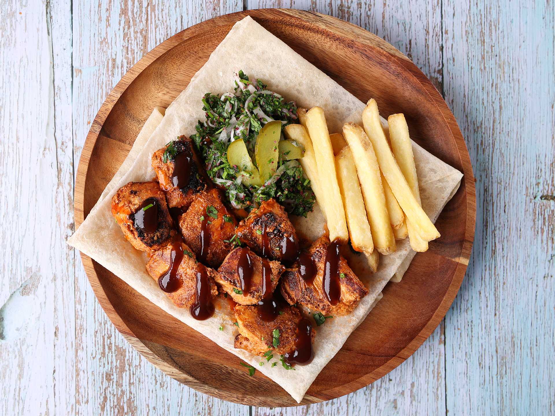 BBQ Tawook Platter