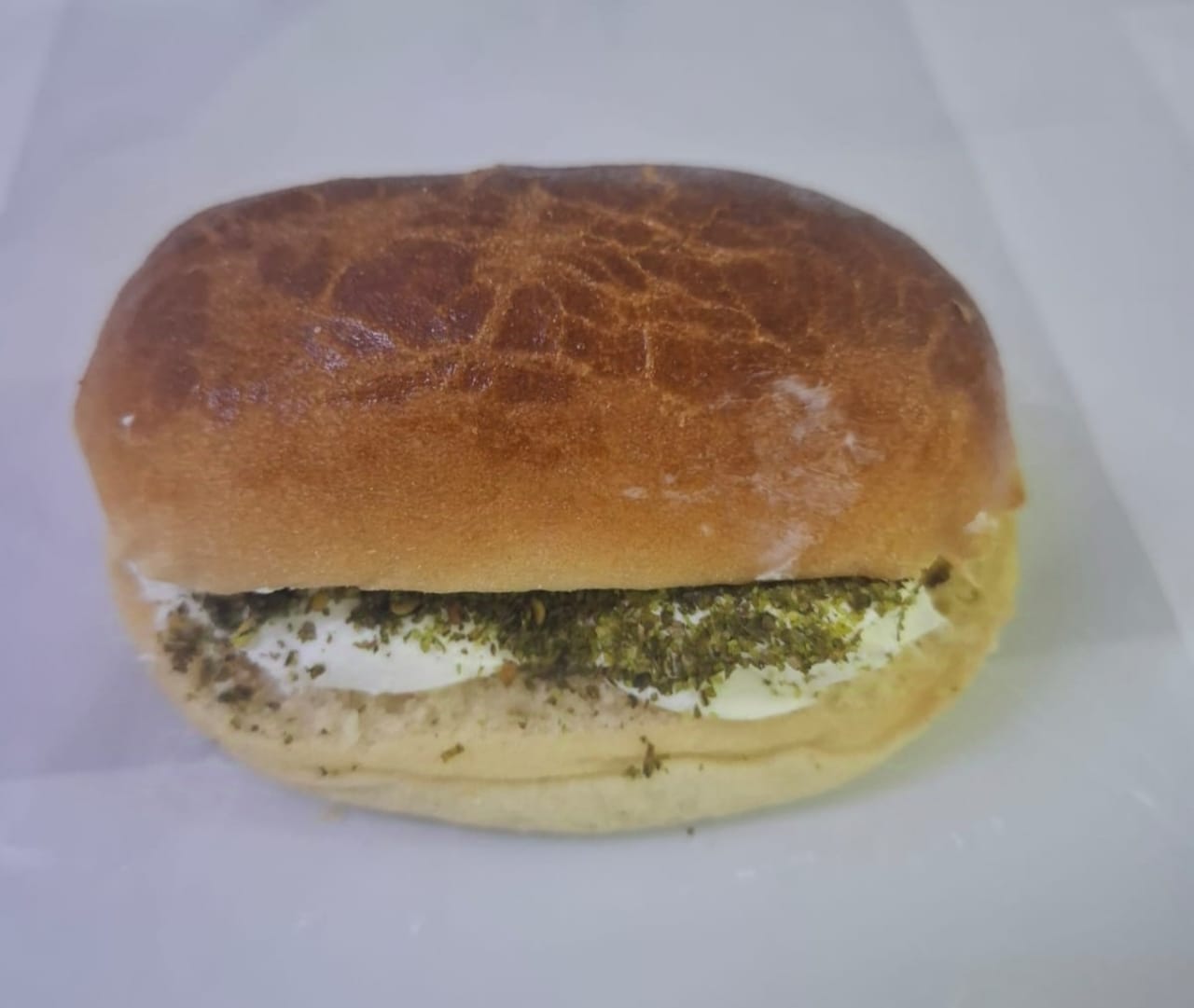Lebnah with Zatar Sandwich