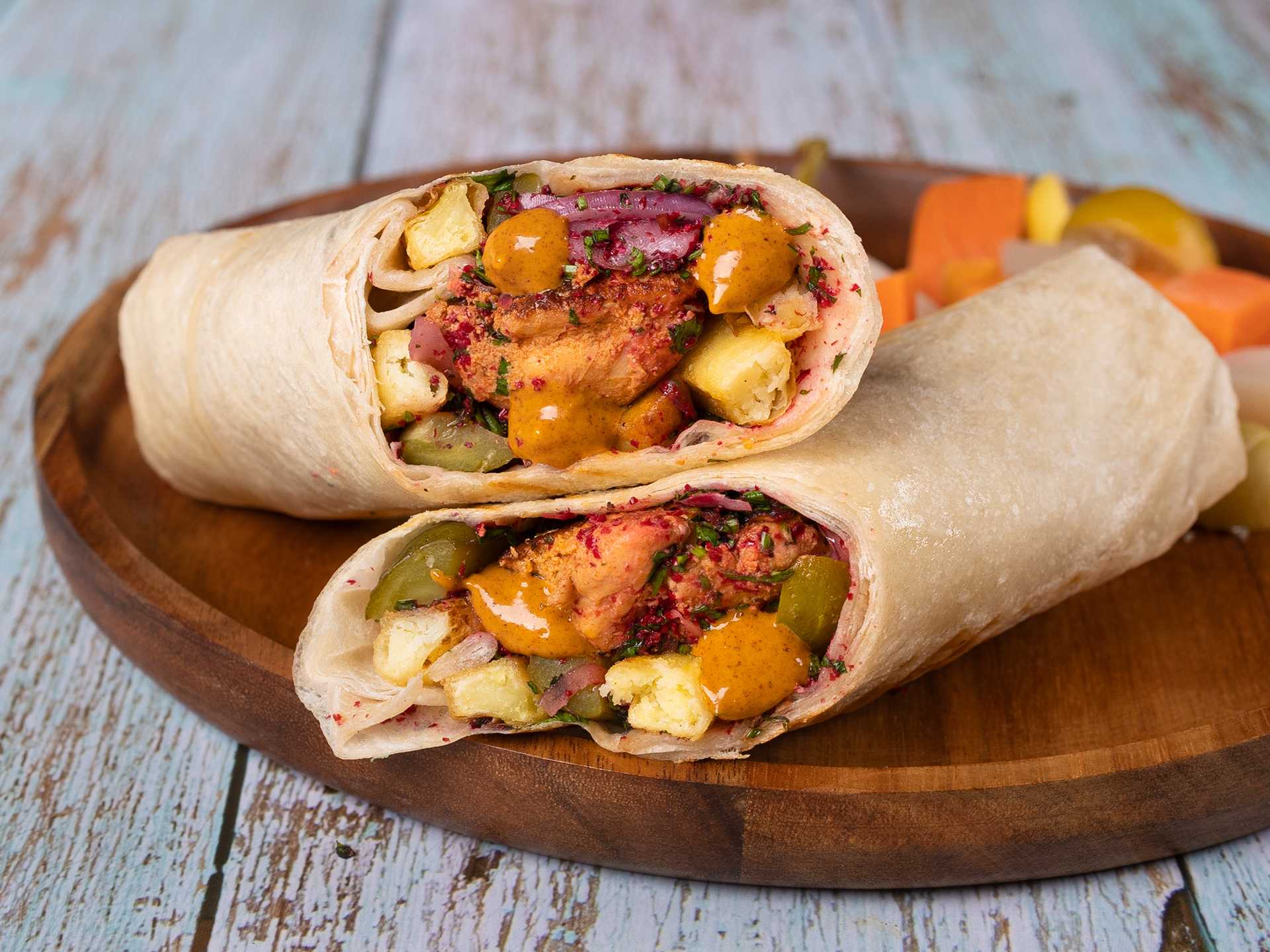 Spicy Tawook Workshop Sandwich