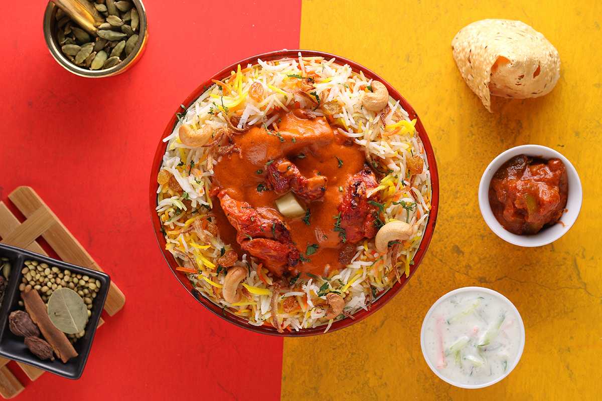 Butter Chicken Biryani