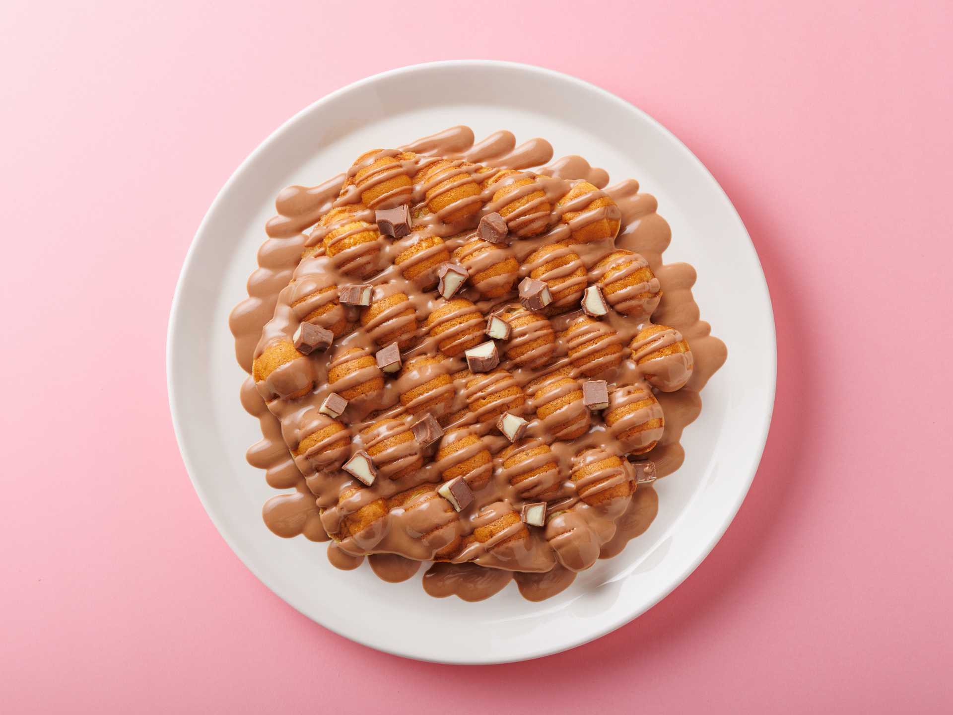 Kinder Bubble Waffle