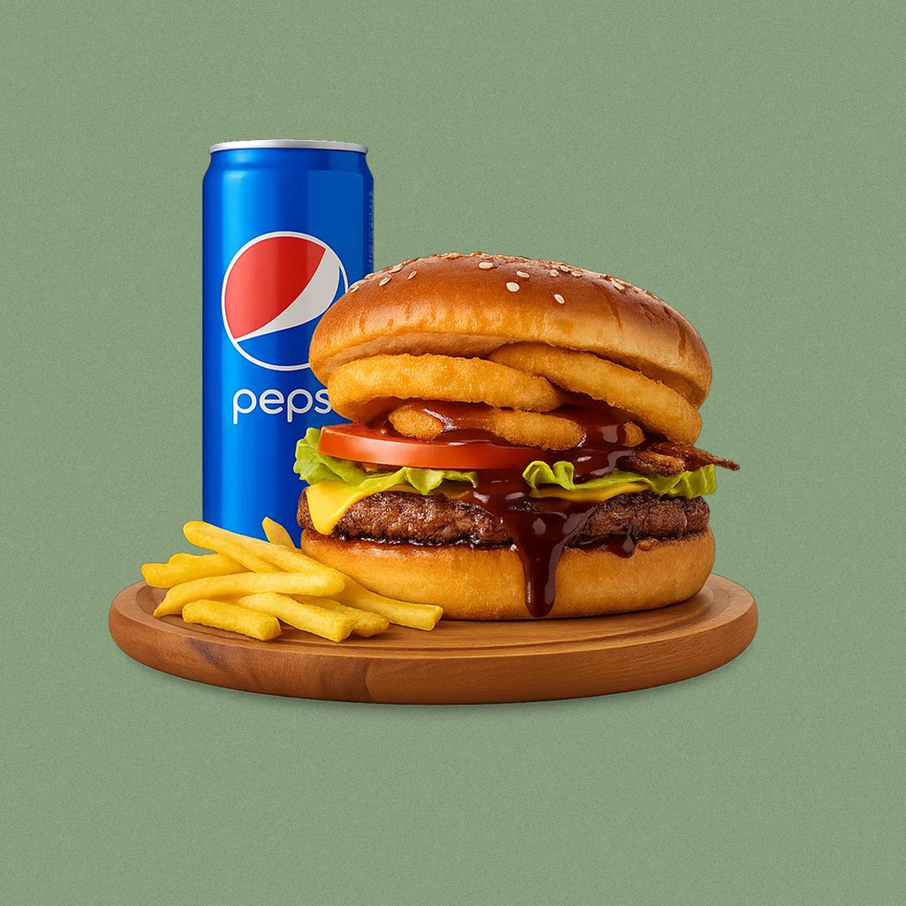 BBQ Burger  Combo