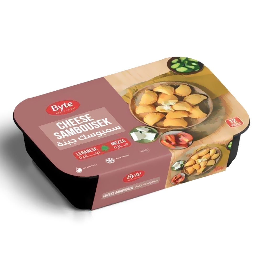 Byte Frozen Lebanese Cheese Sambousek 12 Pcs