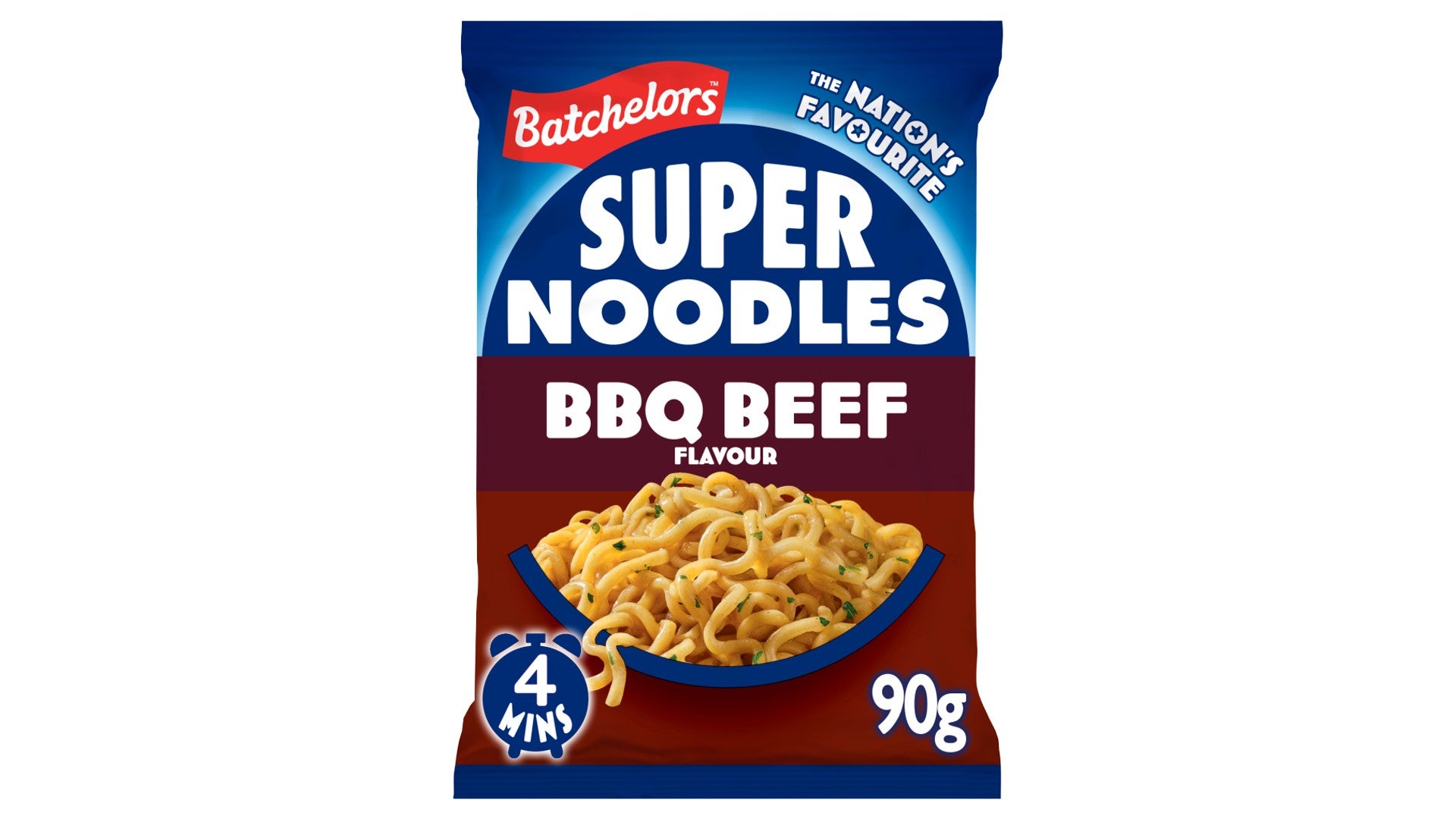 Batchelors Super Noodles BBQ Beef Flavour 90g