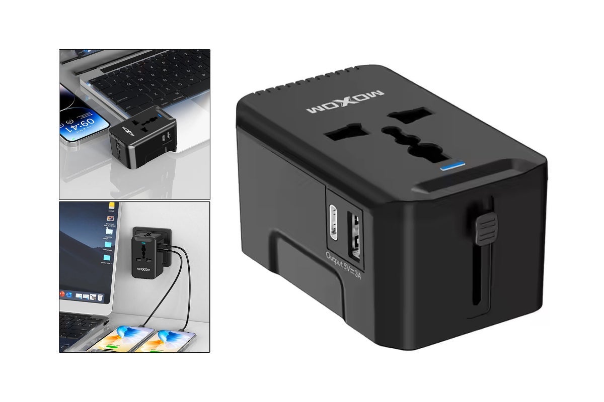 Worldwide Travel Adapter By Moxom