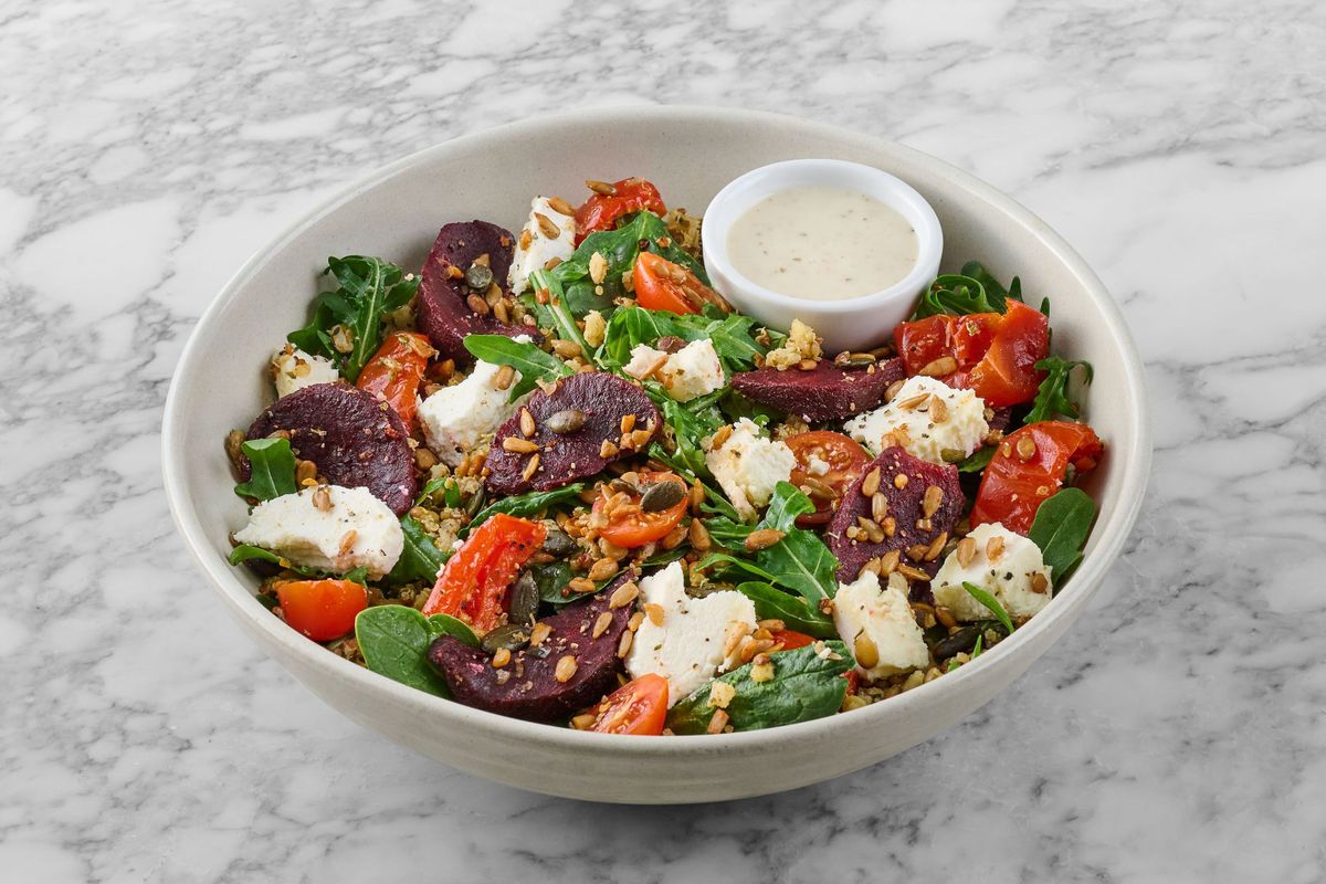 Goat's Cheese & Beetroot Buddha Bowl