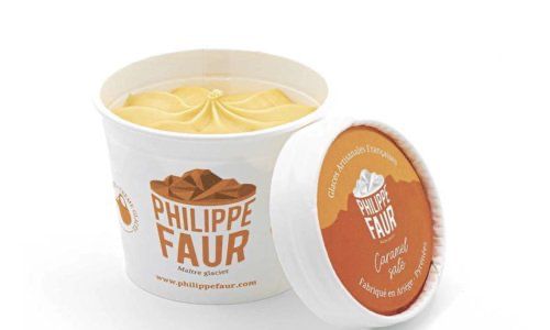 Glace Caramel beurre salé Philippe Faur
